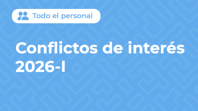CONFLICTOS DE INTERÉS 2026-I
