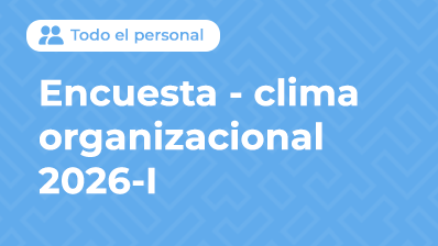 ENCUESTA - CLIMA ORGANIZACIONAL 2026-I